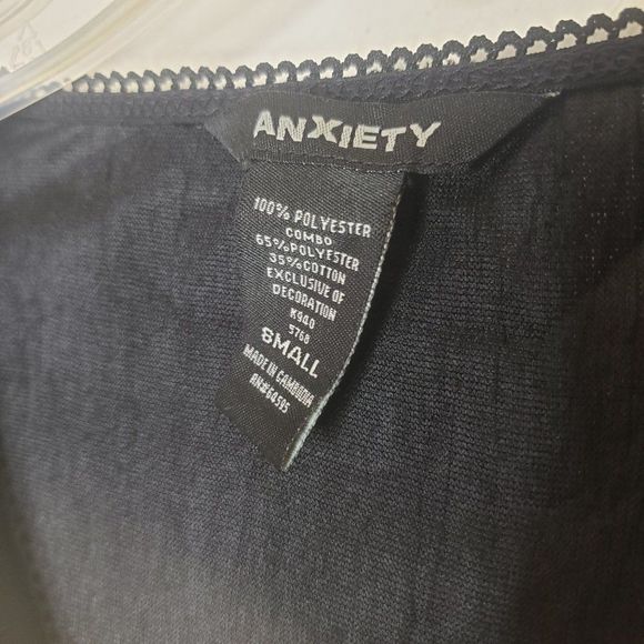 Vintage Y2K Bella Swan Velvet Goth Trumpet Sleeve Empire Blouse Size Small - Picture 10 of 10